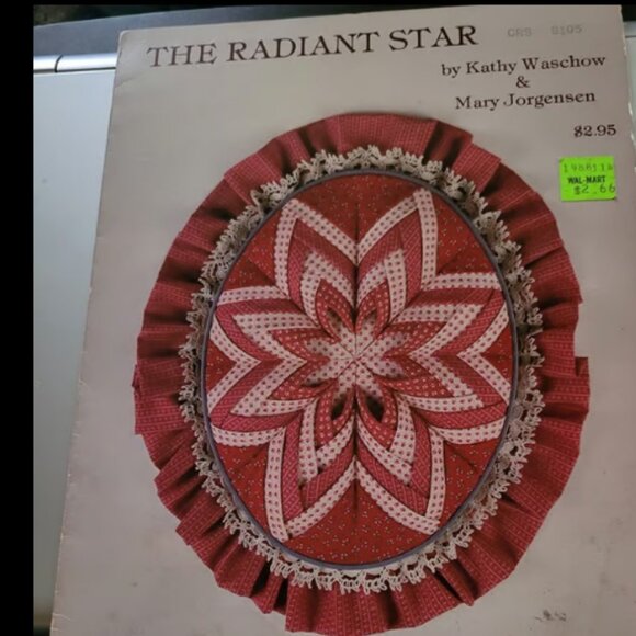 The Radiant Star (No. B105) Pamphlet - Folded Fabric Star - Picture 1 of 3
